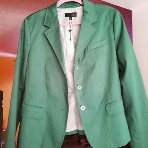Fitted Green Blazer NWOT